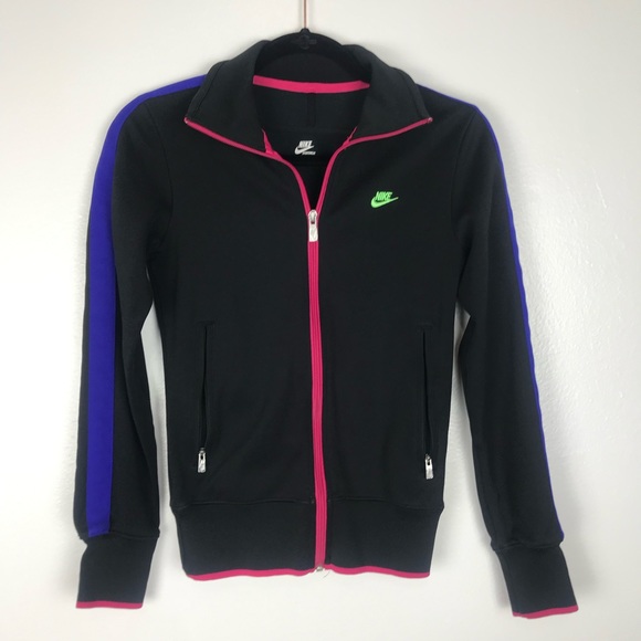 Women’s Nike XS Color-block Long Sleeve Jacket - Picture 2 of 5